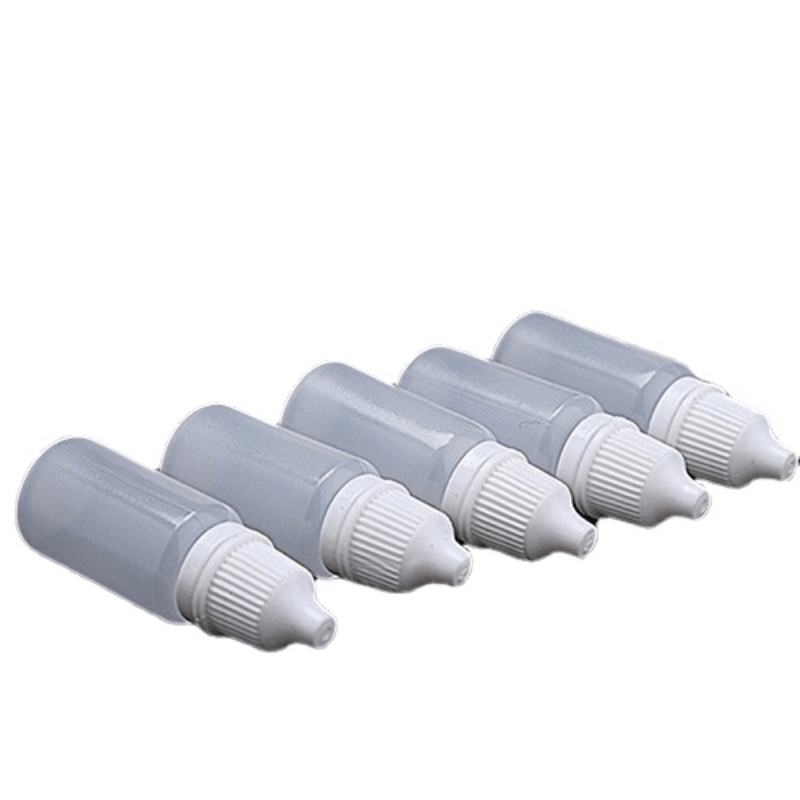 5pcs 5ML-50ML Eyes Liquid Dropper Refillable Bottles Empty Plastic Travel Paint