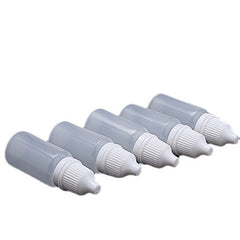 5pcs 5ML-50ML Eyes Liquid Dropper Refillable Bottles Empty Plastic Travel Paint