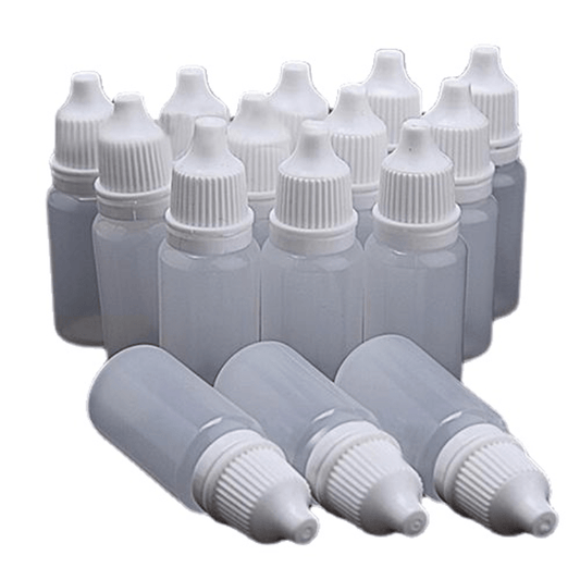 5pcs 5ML-50ML Eyes Liquid Dropper Refillable Bottles Empty Plastic Travel Paint