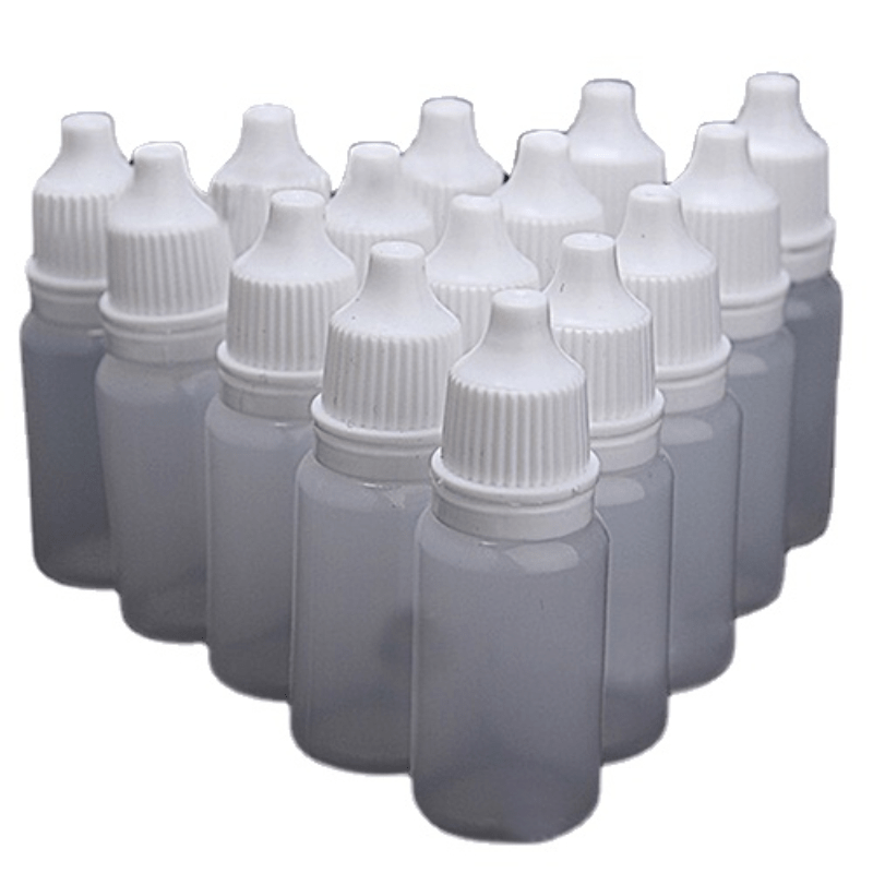 5pcs 5ML-50ML Eyes Liquid Dropper Refillable Bottles Empty Plastic Travel Paint
