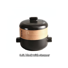 Japanese Style Steamer Casserole + Steamer Basket Soup Pot