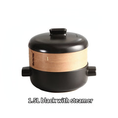 Japanese Style Steamer Casserole + Steamer Basket Soup Pot