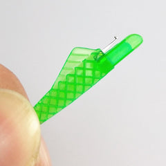 10pcs Auto Needle Threader DIY Sewing Tools Green Fish Threader