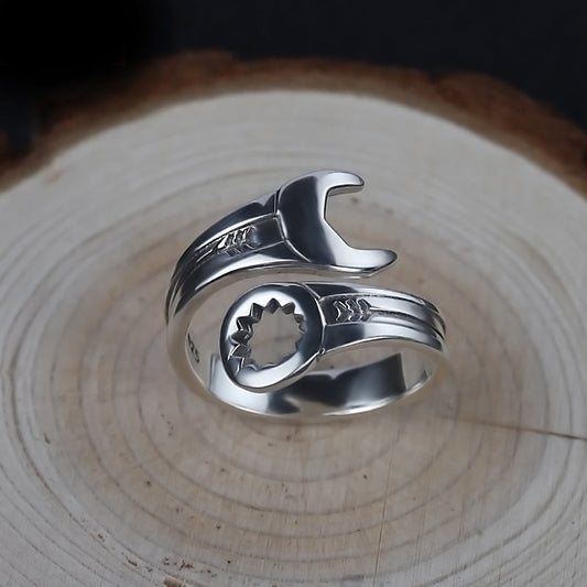Men's Retro Wrench Ring