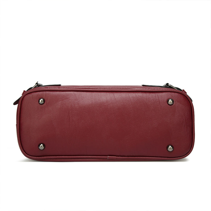 Large Capacity Waterproof PU Leather Tote Bag for Women