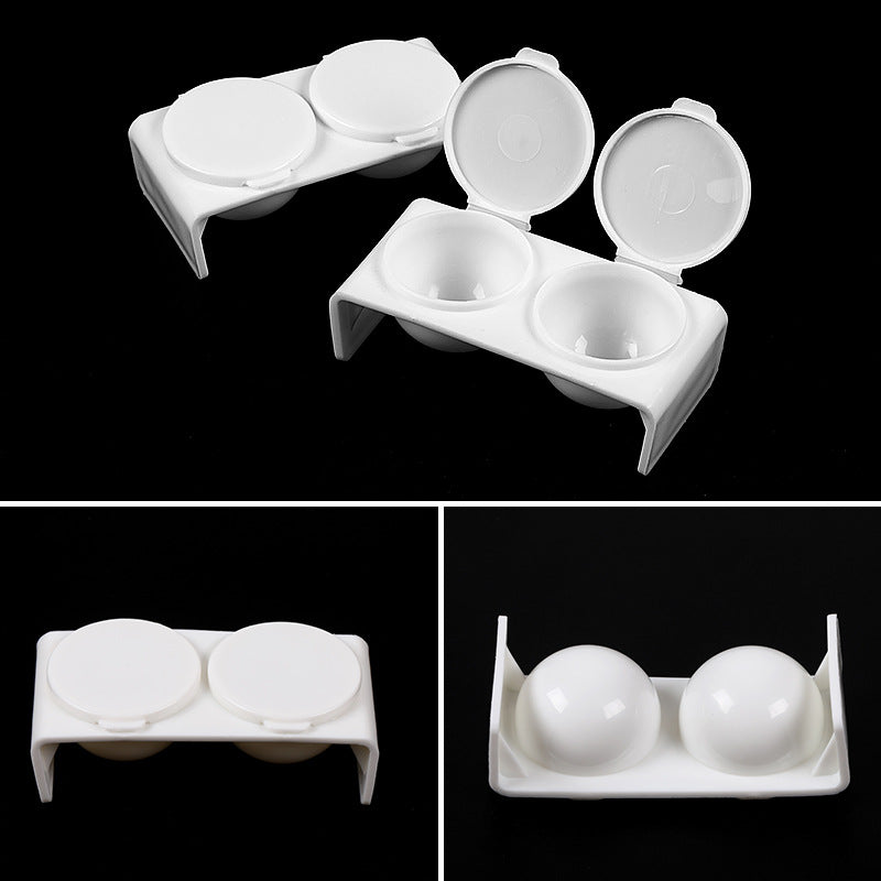 Double Hole Pen Washing Cup for Nail Enhancement Coloring Painting
