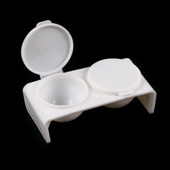 Double Hole Pen Washing Cup for Nail Enhancement Coloring Painting