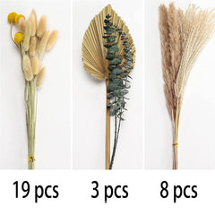 Boho Bouquet Pampas Grass Rabbit Tail Grass Reed Dried Flowers
