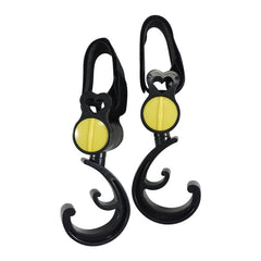 2pcs Baby Stroller Hook 360 Diaper Bag Hanger Accessories