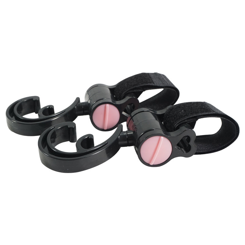2pcs Baby Stroller Hook 360 Diaper Bag Hanger Accessories