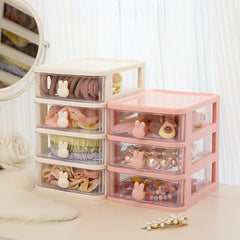 Kids Hair Accessory Storage Box with 3 Layers