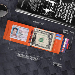 Men's Carbon Fiber Card Holder Money Clip