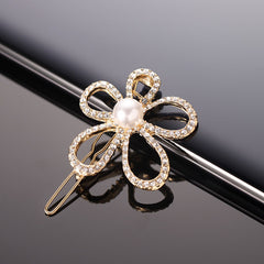 Faux Pearl Hair Clip Princess Style Hair Accessories Sweet
