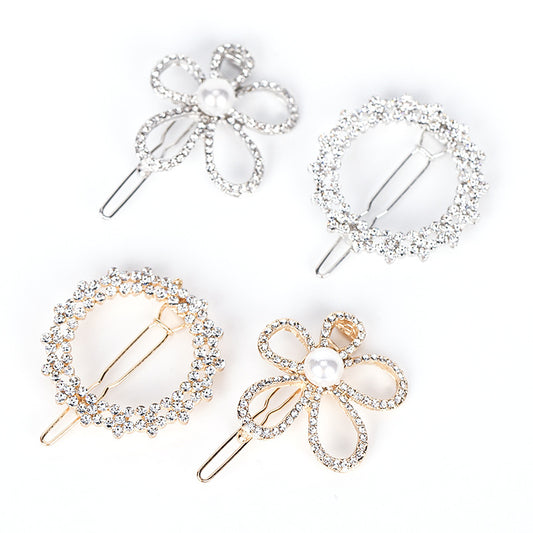 Faux Pearl Hair Clip Princess Style Hair Accessories Sweet