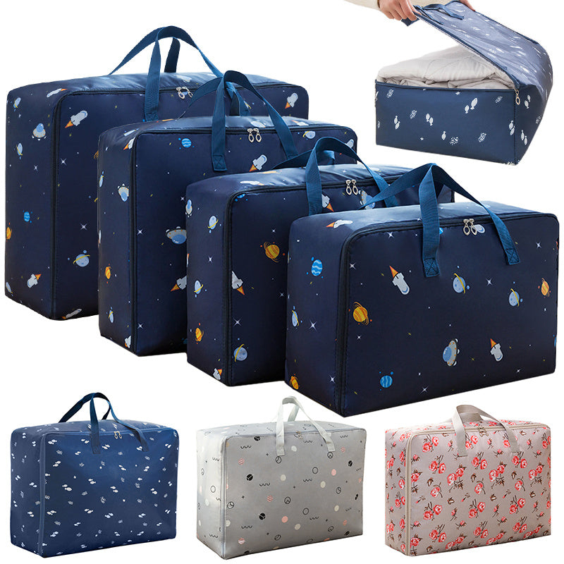 Foldable Quilt Storage Bag Household Organizer Zipper Bag