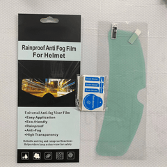 Motorcycle Helmet Waterproof Lens Film Anti Fog Rain Protection Sticker