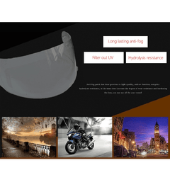 Motorcycle Helmet Waterproof Lens Film Anti Fog Rain Protection Sticker