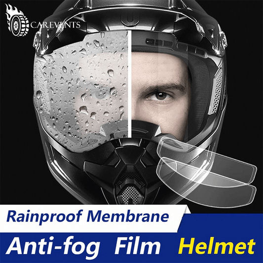 Motorcycle Helmet Waterproof Lens Film Anti Fog Rain Protection Sticker