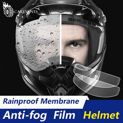 Motorcycle Helmet Waterproof Lens Film Anti Fog Rain Protection Sticker