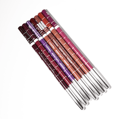 Long Lasting Shadow Lip Liner 28 Colors Rose Nude Brown Red