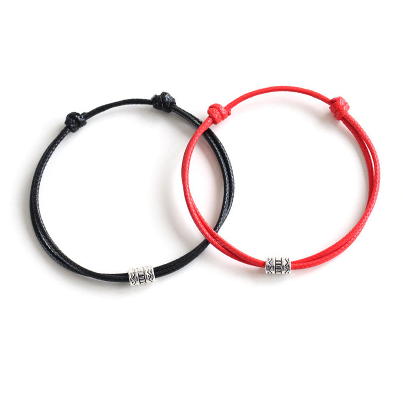 Boho Style PU Leather Stackable Bracelet Hand Jewelry For Women