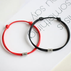 Boho Style PU Leather Stackable Bracelet Hand Jewelry For Women