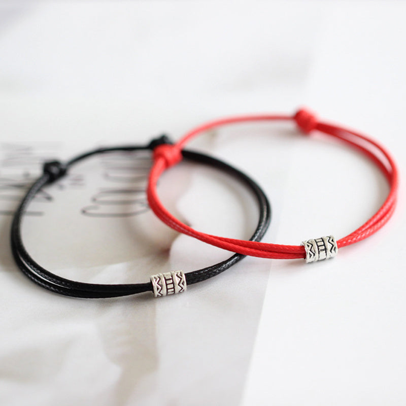 Boho Style PU Leather Stackable Bracelet Hand Jewelry For Women