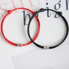 Boho Style PU Leather Stackable Bracelet Hand Jewelry For Women
