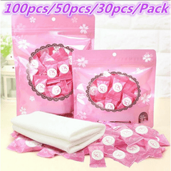 30pcs Mini Disposable Towel Compressed Portable Travel Face Towels