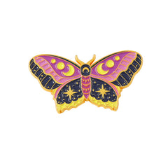 Butterfly Brooch Enamel Pin For Men
