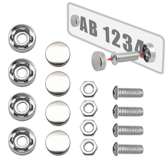 16pcs Stainless Steel Plate Security Screws Kit