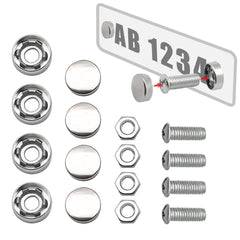 16pcs Stainless Steel Plate Security Screws Kit