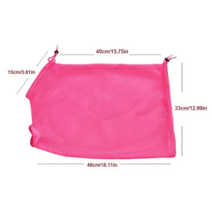 Adjustable Cat Washing Mesh Shower Bag Hammock Restraint