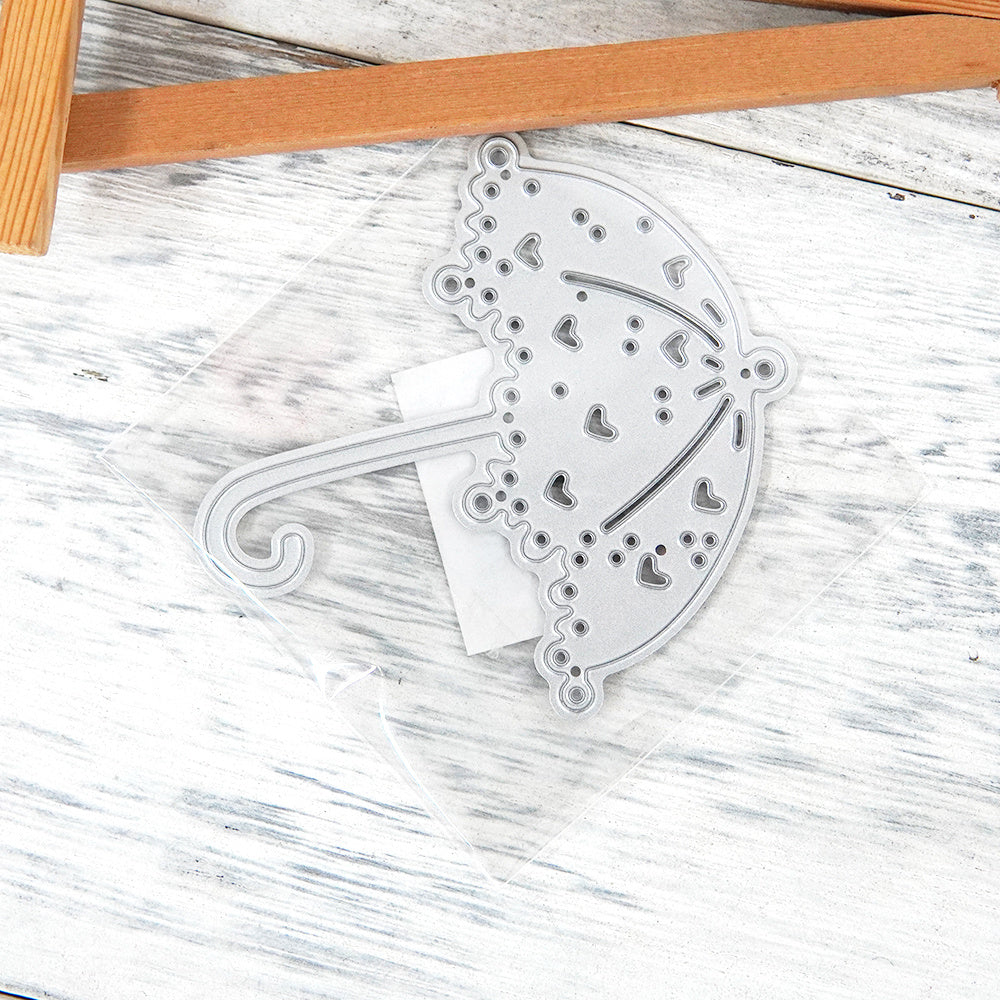 Umbrella Cut Stencils DIY Template Metal Cutting Dies Scrapbooking