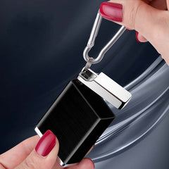 Mini Metal Ashtray Keychain Pendant Portable Carry on Ash Box