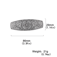Vintage Celtic Hair Clip French Barrette