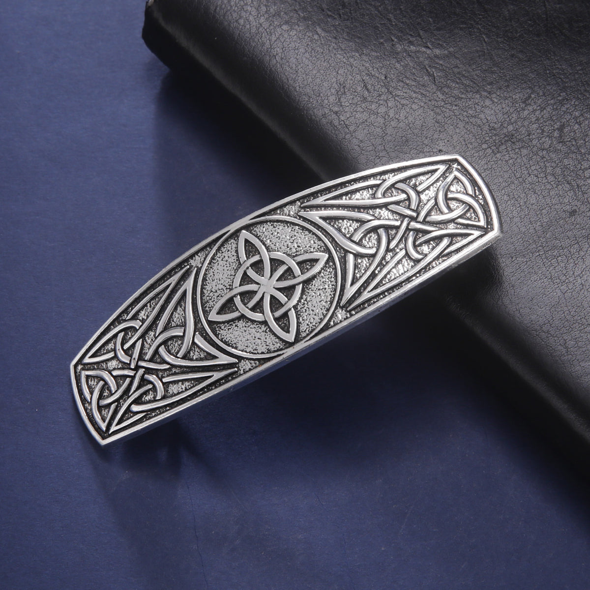 Vintage Celtic Hair Clip French Barrette