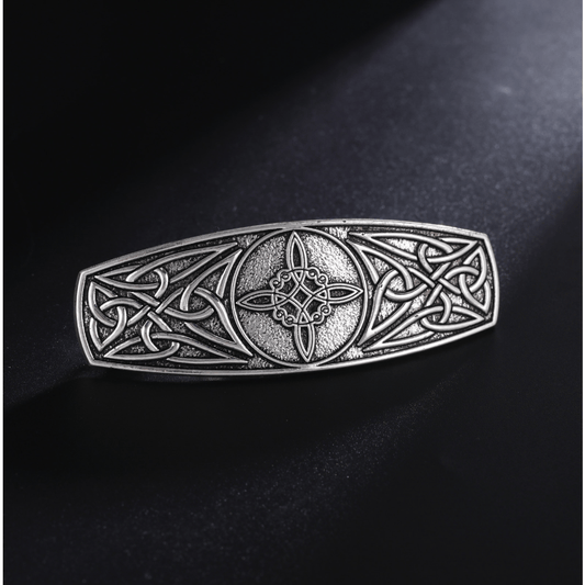 Vintage Celtic Hair Clip French Barrette