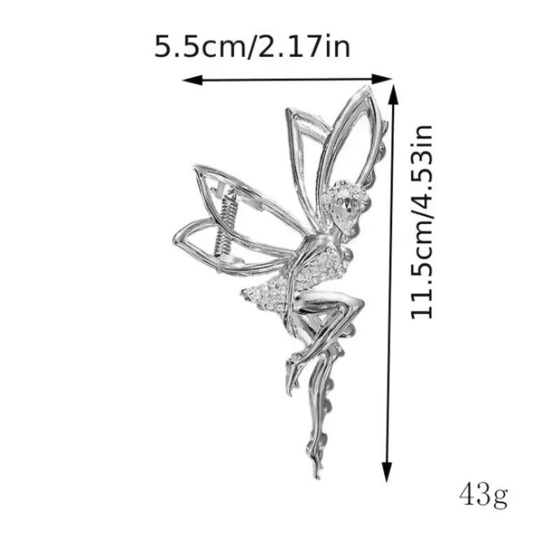 Rhinestone Hair Claw Shark Claw Hair Accessories