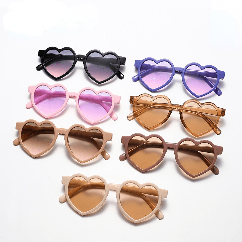 Heart Shaped Sunglasses for Holiday Party Boys and Girls