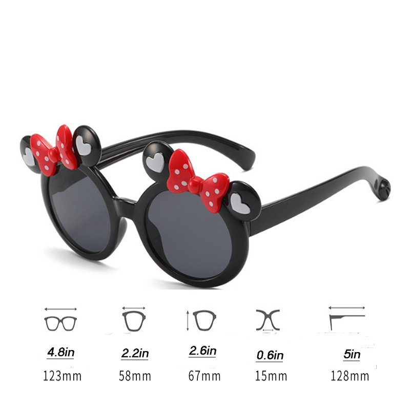 Mouse Ear Sunglasses for Toddler Kids UV400
