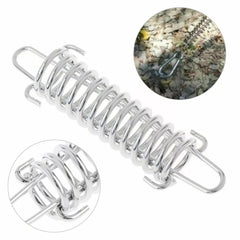 Stainless Steel Spring Deck Pegs for Canopy Tent, Durable Hooks