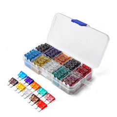 100pcs Car Fuse Assortment Set Auto Truck 2.5-35A With Box Clip