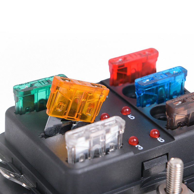 100pcs Car Fuse Assortment Set Auto Truck 2.5-35A With Box Clip