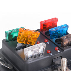 100pcs Car Fuse Assortment Set Auto Truck 2.5-35A With Box Clip