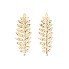 2 Pcs Golden Leaf Hair Clips for Greek Goddess Costumes