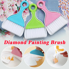 DIY Diamond Painting Drills Brush & Tray Set - Desktop Cleaning Tools