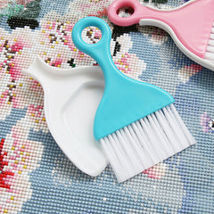 DIY Diamond Painting Drills Brush & Tray Set - Desktop Cleaning Tools
