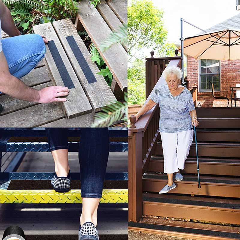 Outdoor Non Slip Tape High Friction Adhesive Stair Safety Tape