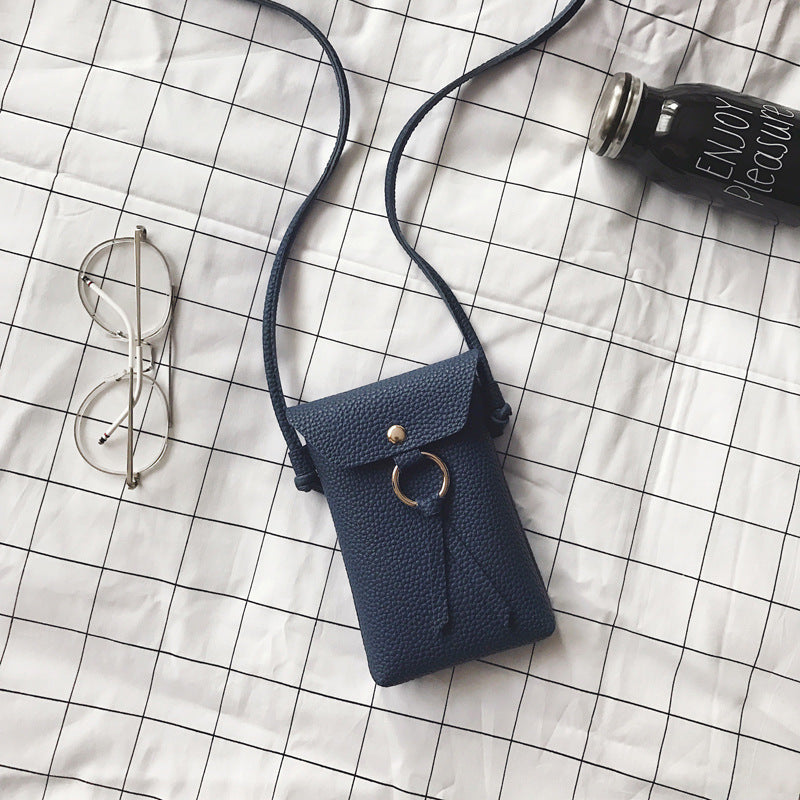 Stylish Mini Shoulder Bag with Flap Magnet, Versatile Wallet Crossbody Bag